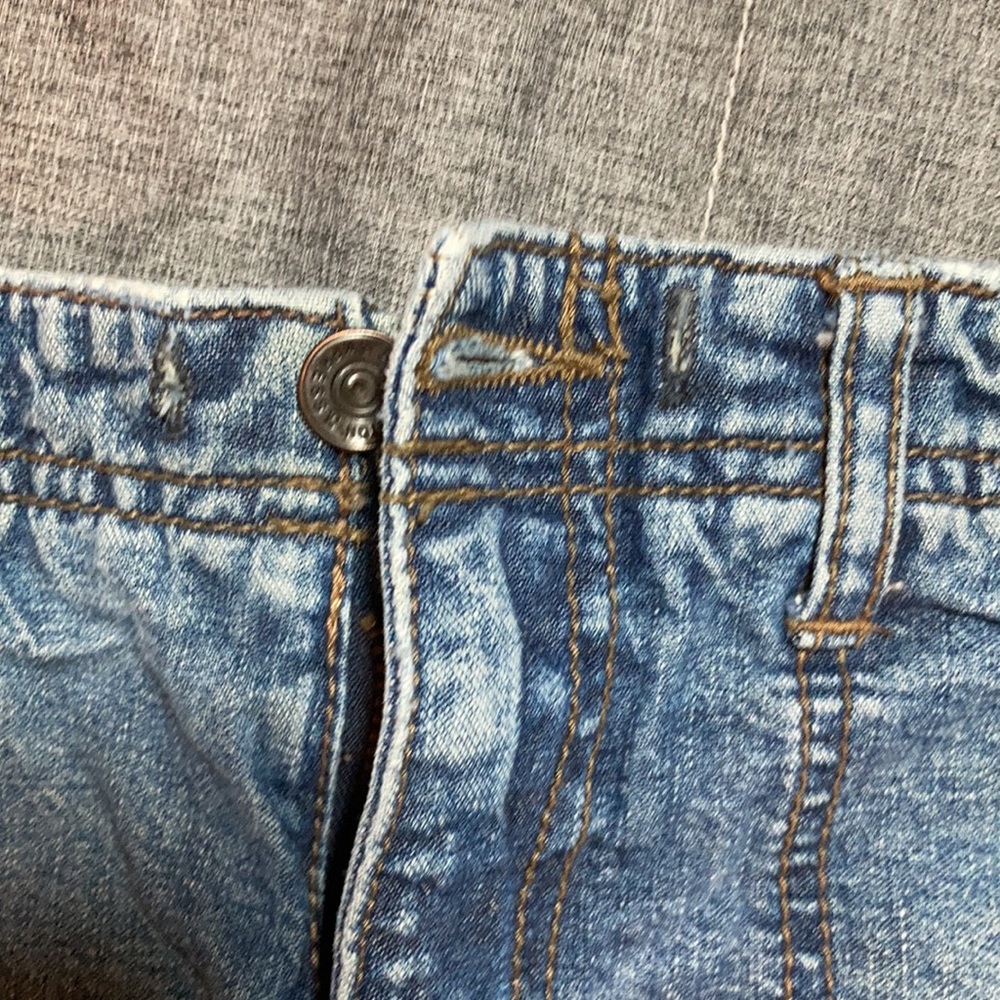 Aeropostale Blue Jean Shorts Size 5/6‎ - Picture 2 of 7